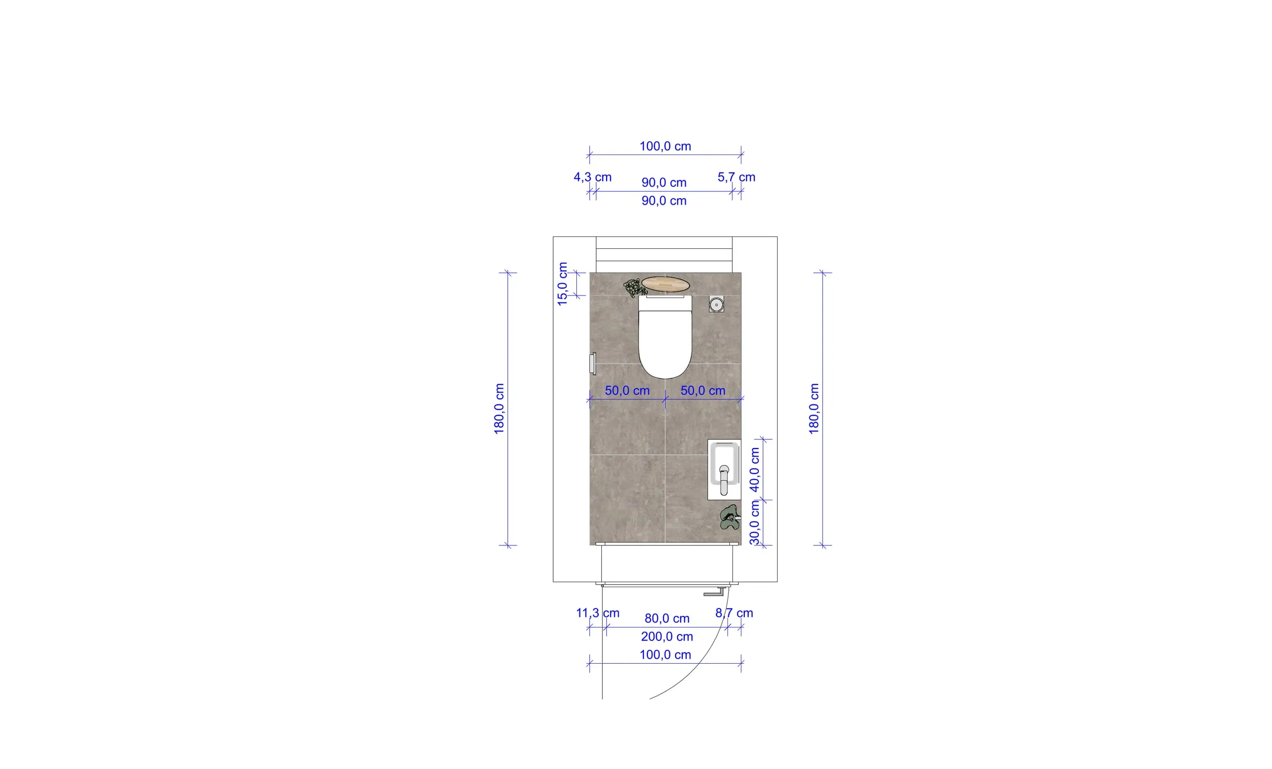 Bäderplanung – modernes Badezimmer – Bild 3 von 3